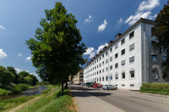 Bild zeigt das Gebäude des Arbeitsgerichts Pforzheim